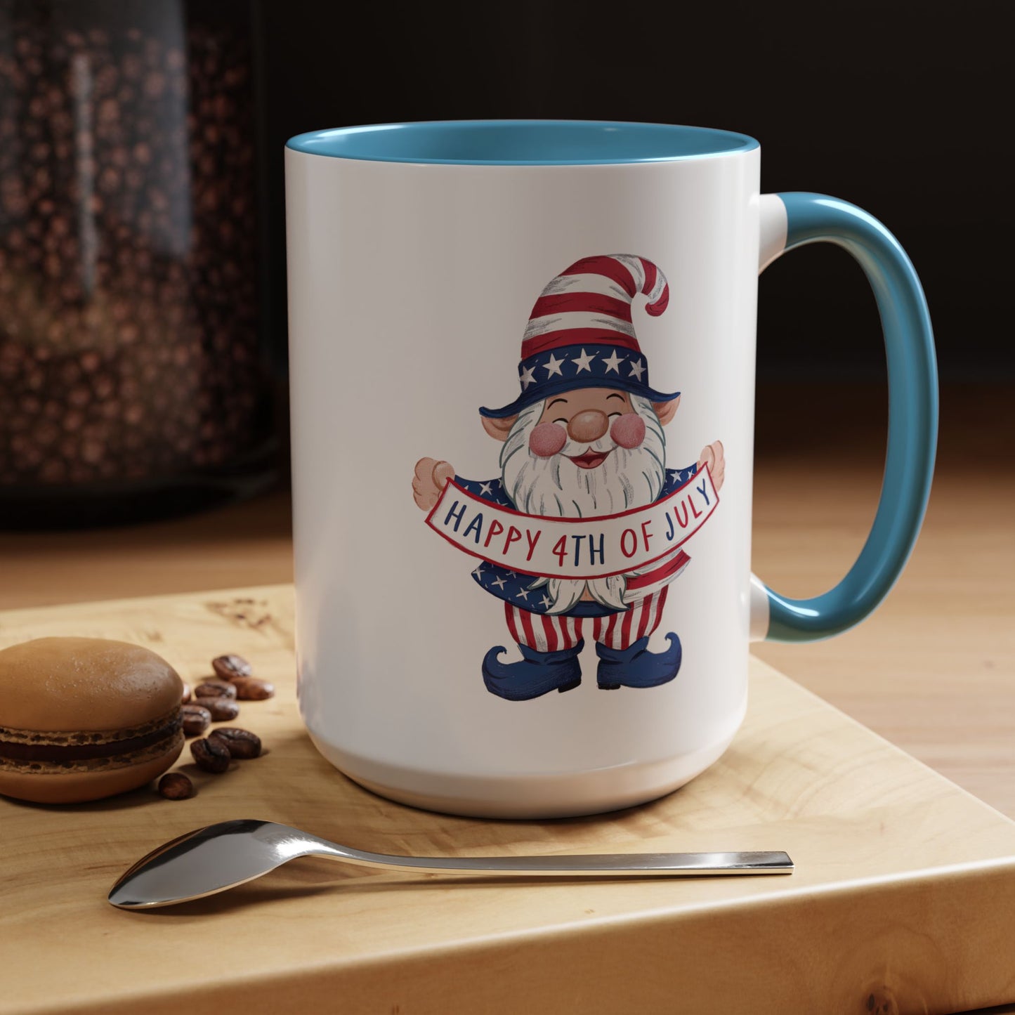 4th of July Mug - American Gnome 13