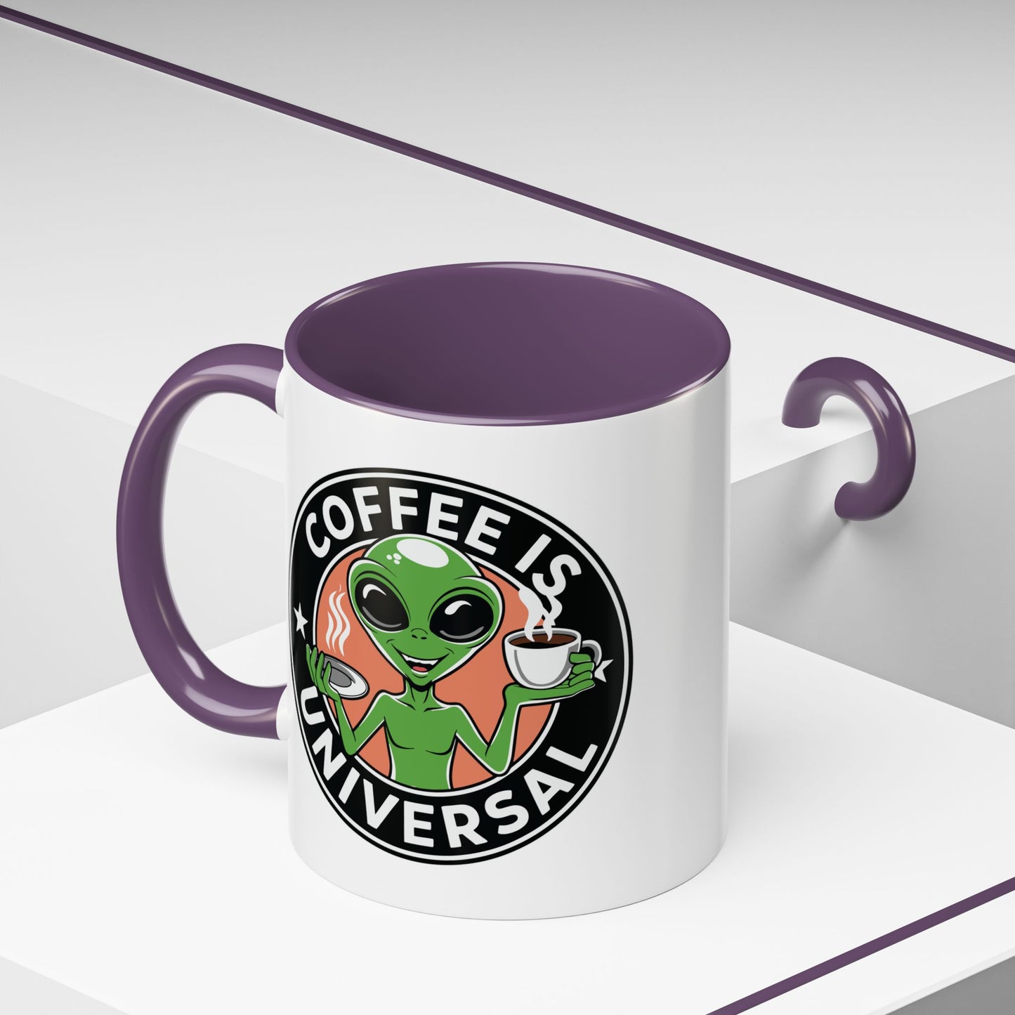 Alien Mug - Coffee Is Universal