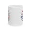 4th of July Mug - Happy 4th of July Dog Balloon