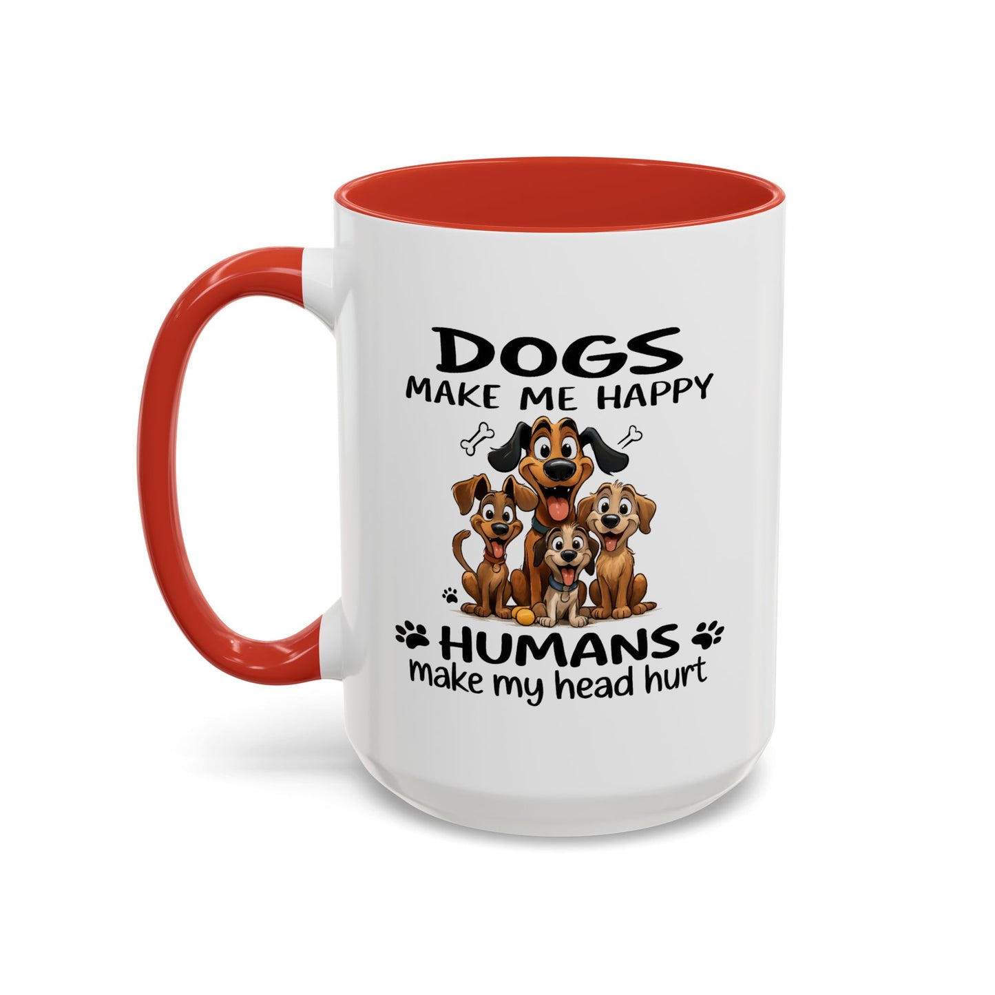 Animal Mug - Dogs Make Me Happy