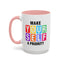 Wellness Mug - Make Yourself a Priority Colored Blocks