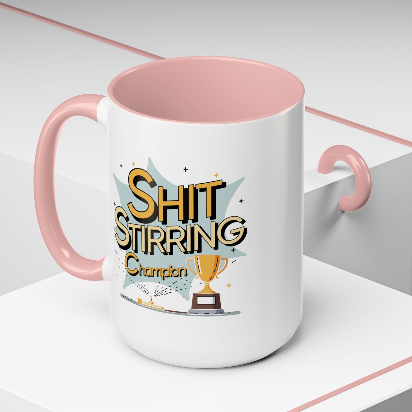 Adult Mug - Shit Stirring Champion
