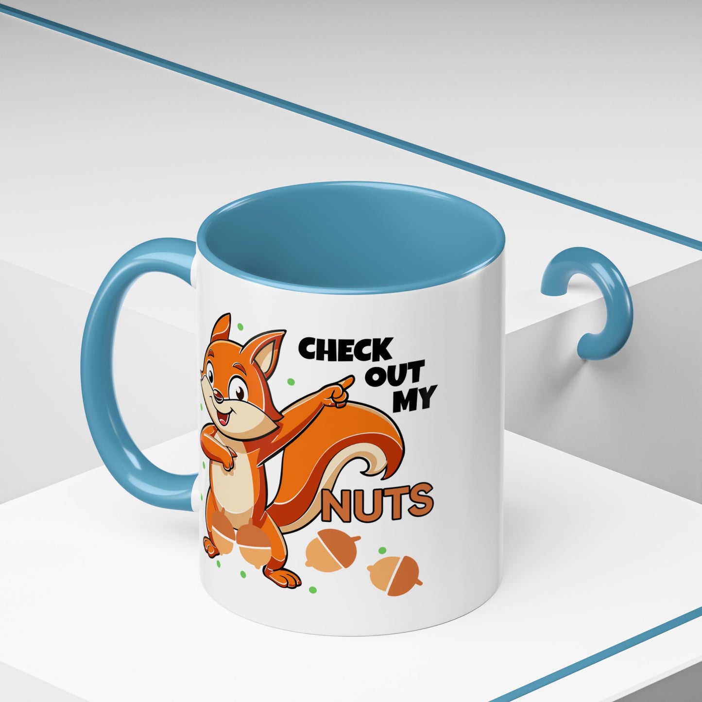 Humor Mug - Check Out My Nuts