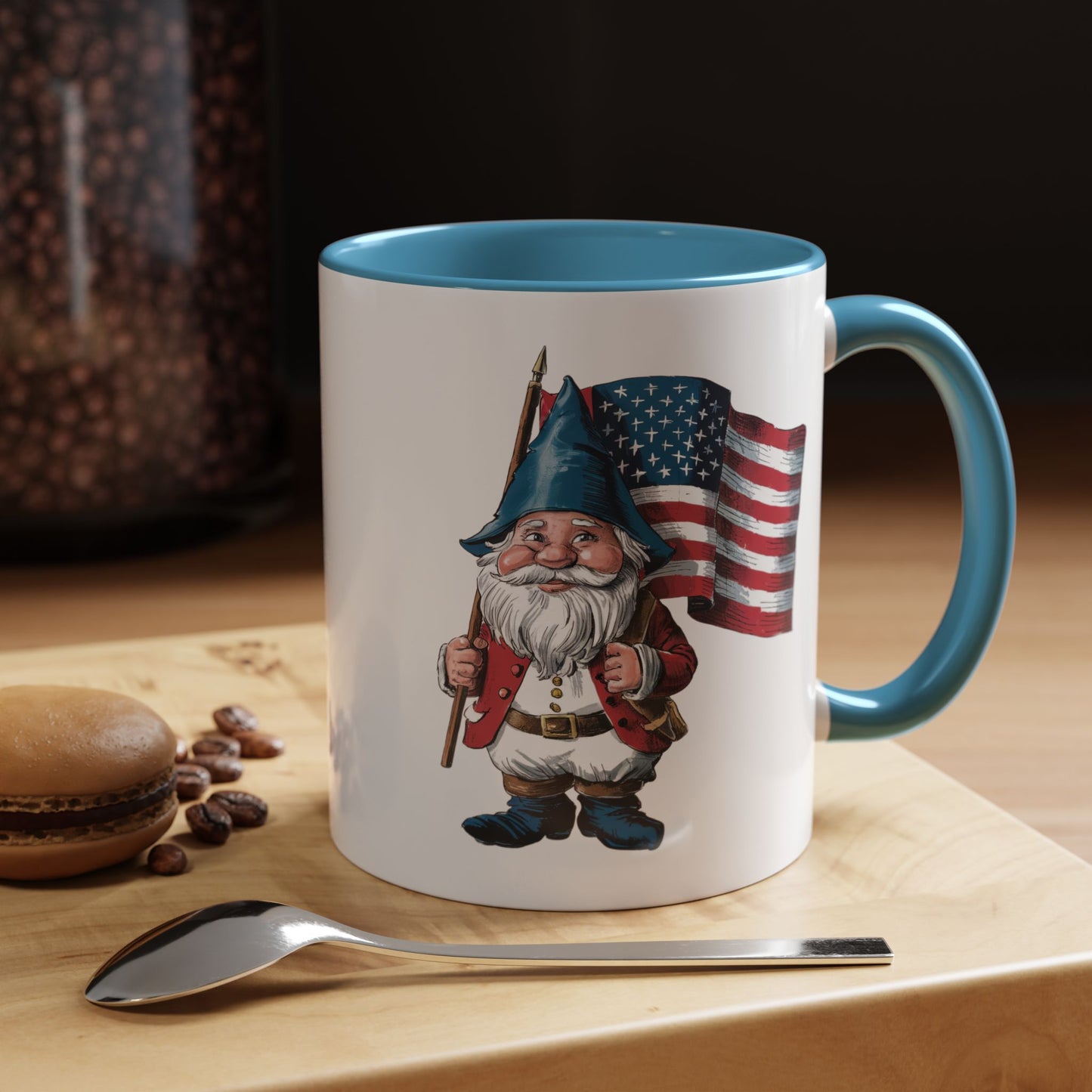 4th of July Mug - American Gnome 4