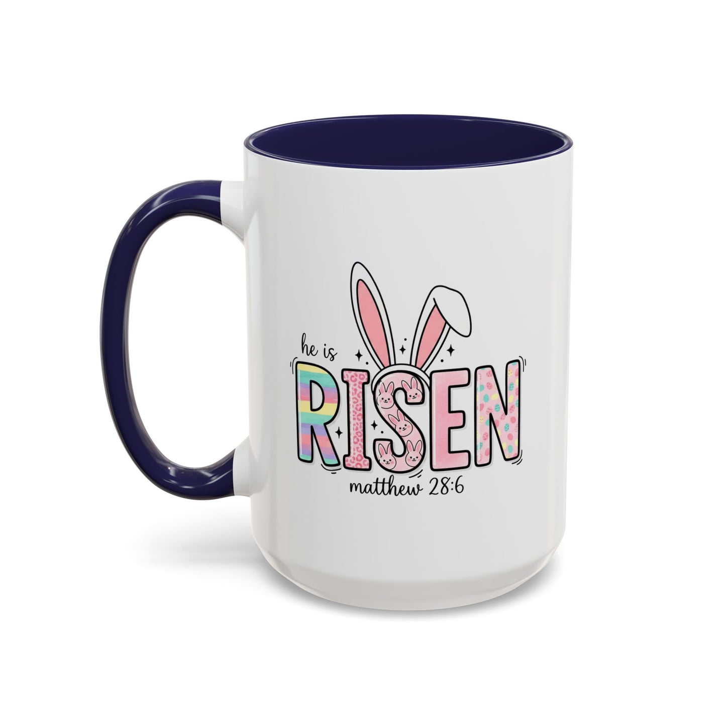 Easter Mug - He Is Risen Bunny