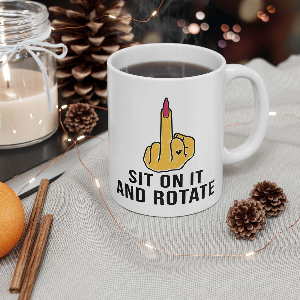 Adult Mug - Sit On It And Rotate