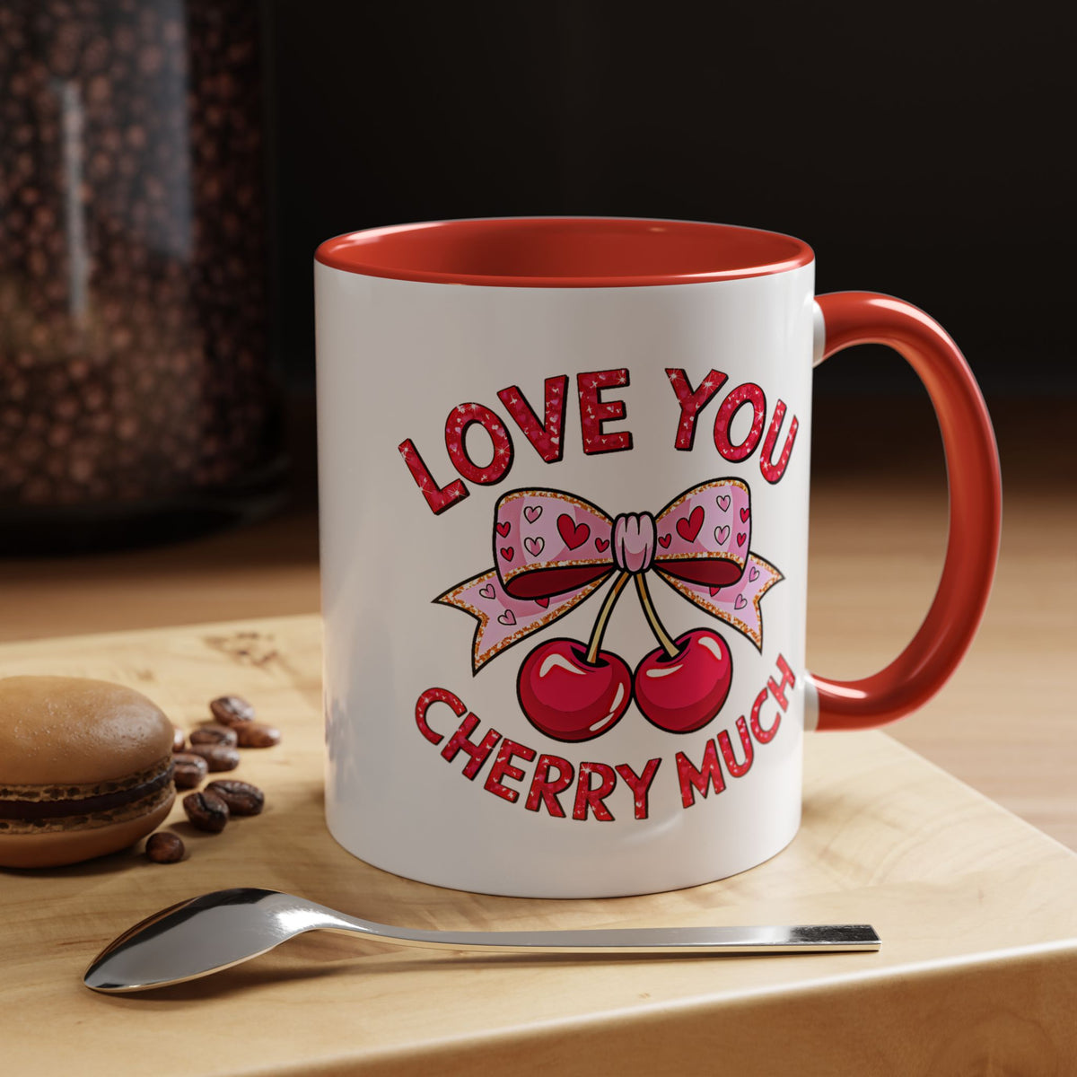 Valentine's Day Mug - Love You Cherry Much