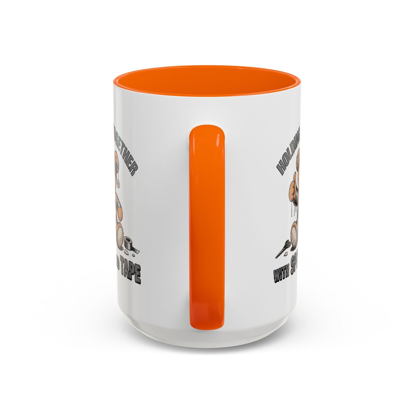 Humor Mug - Holding It Together With Spite & Tape