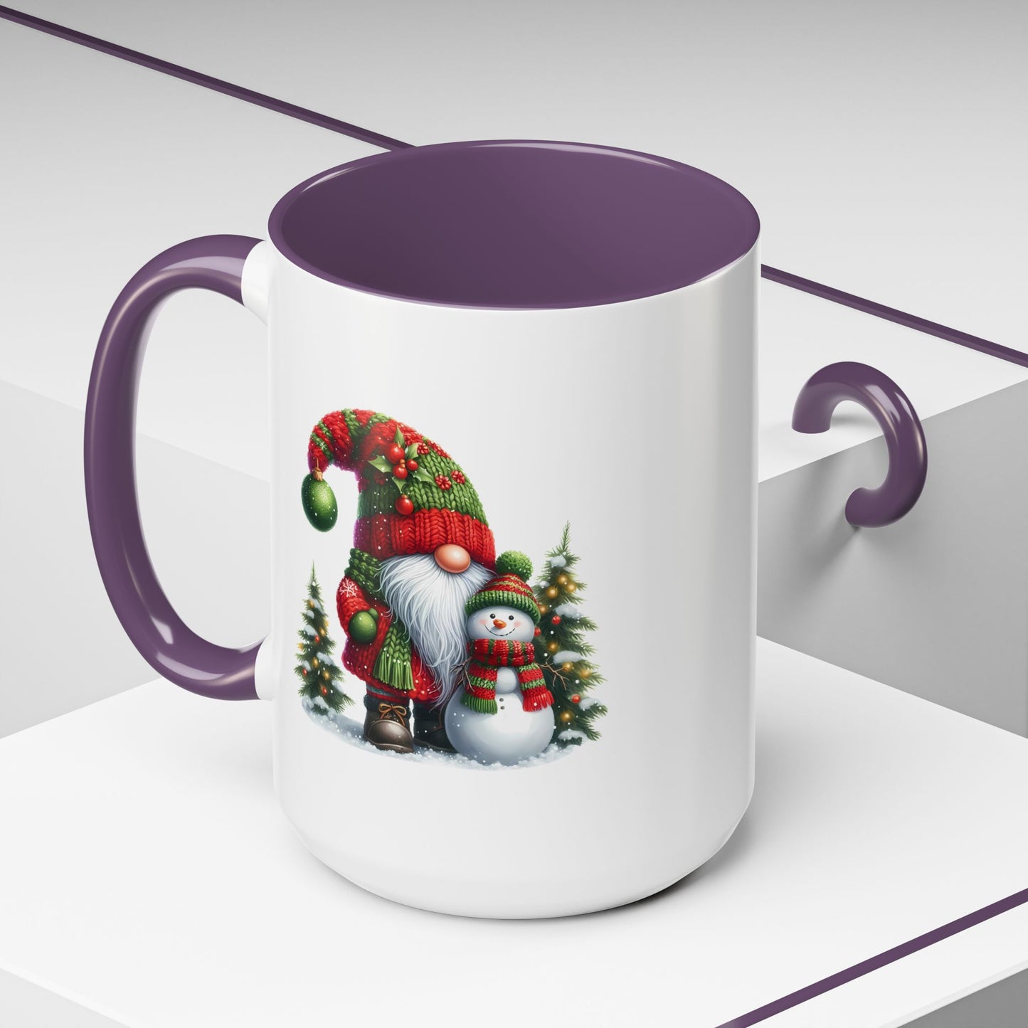 Christmas Mug - Gnome and Snowman