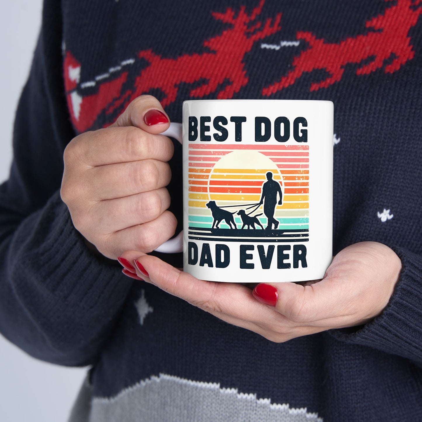 Animal Mug - Best Dog Dad Ever