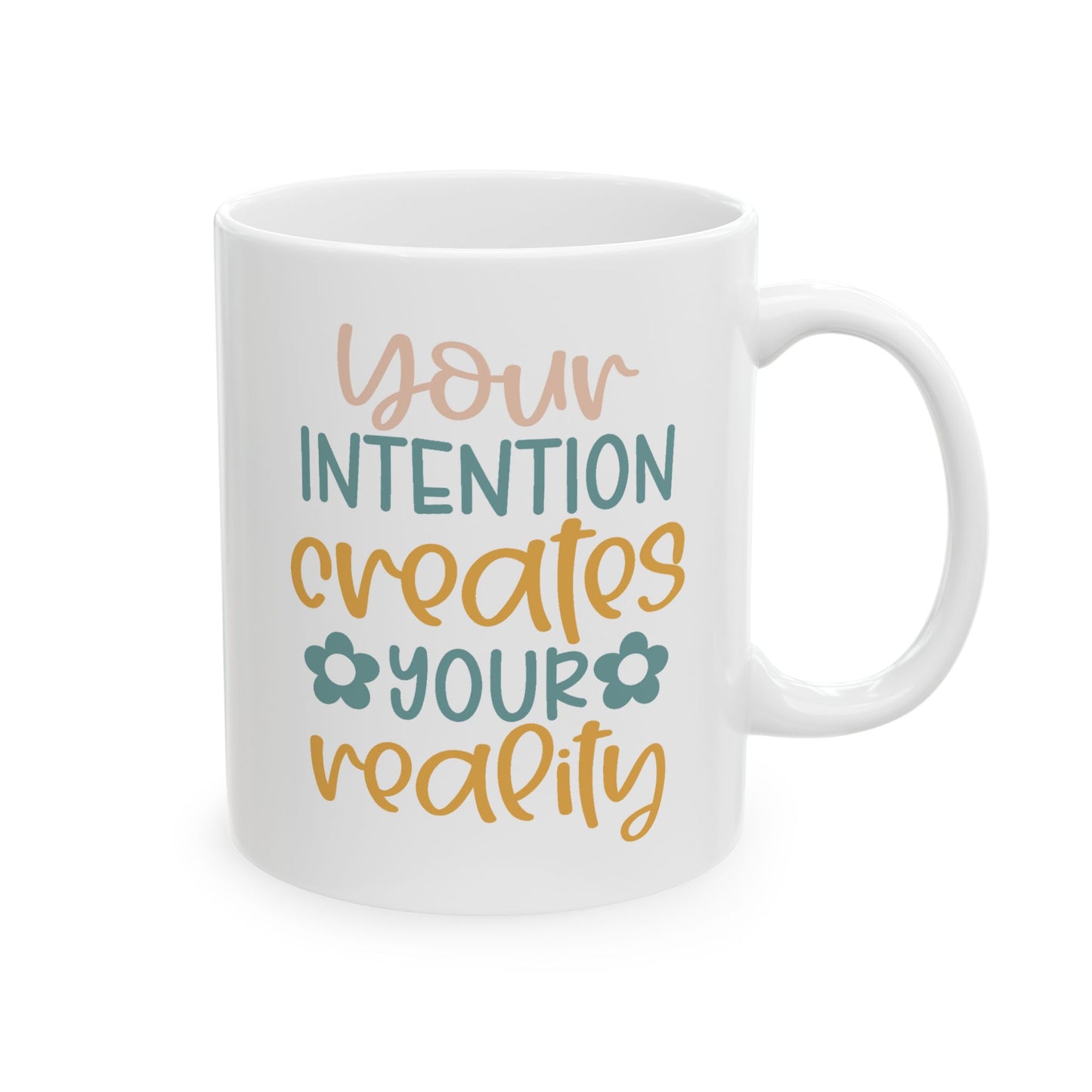 Motivation Mug - Your Intention Creates Your Reality