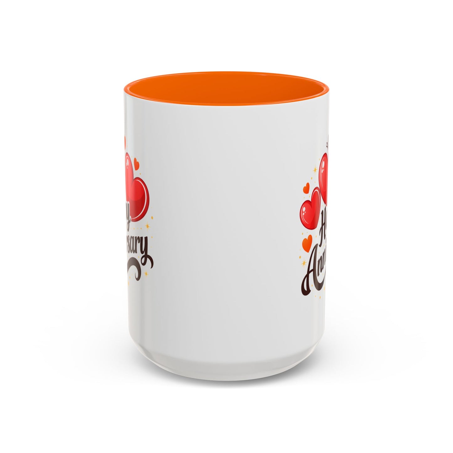 Anniversary Mug - Happy Anniversary Hearts