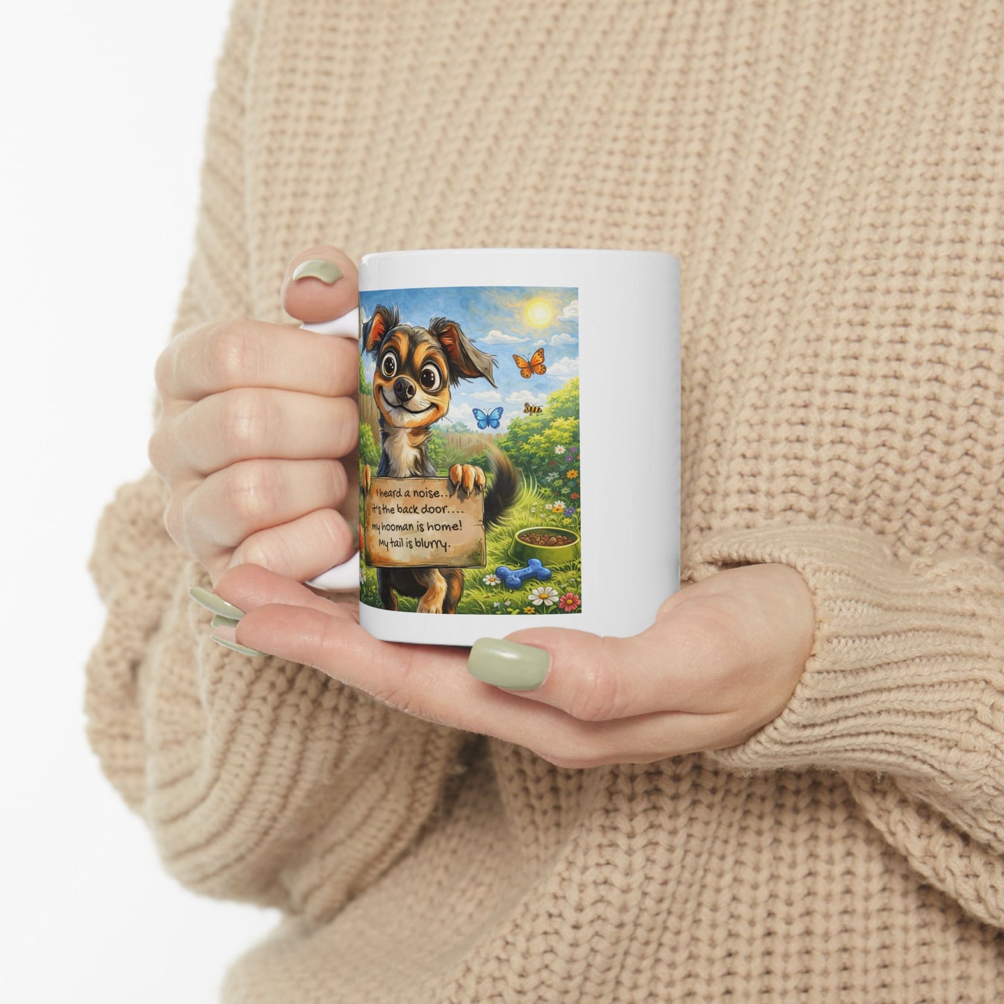 Animal Mug - I Heard A Noise....