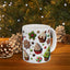 Christmas Mug - Cupcake Cookies Candy Pattern