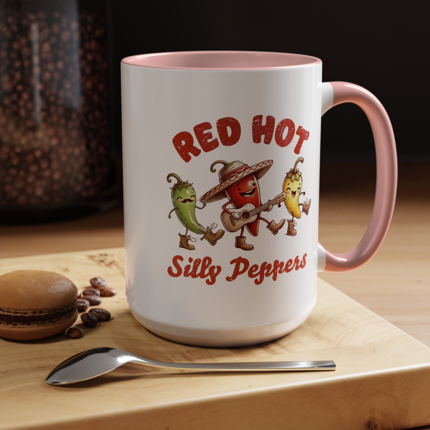 Humor Mug - Red Hot Silly Peppers