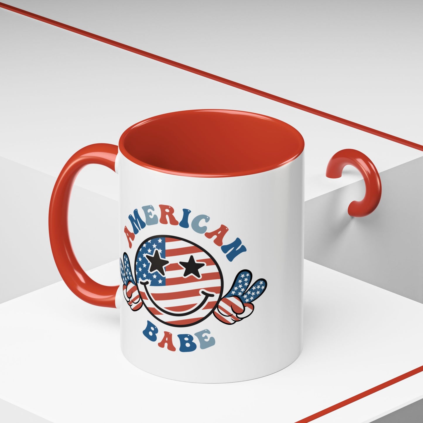 4th of July Mug - American Babe