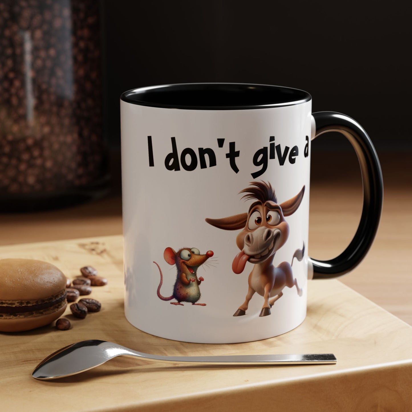 Humor Mug - I Don't Give a Rats Ass