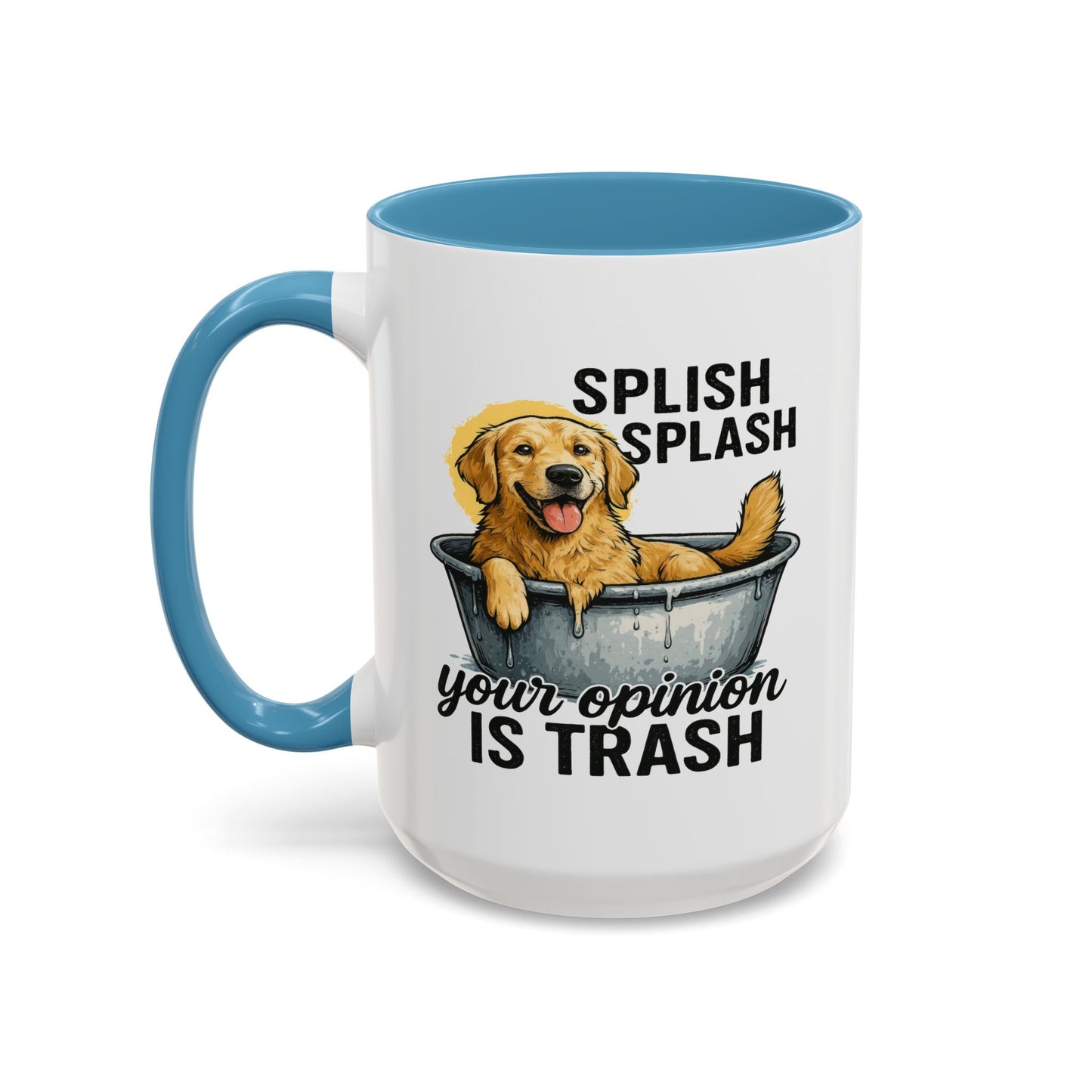 Animal Mug - Splish Splash Your Opinion Is Trash