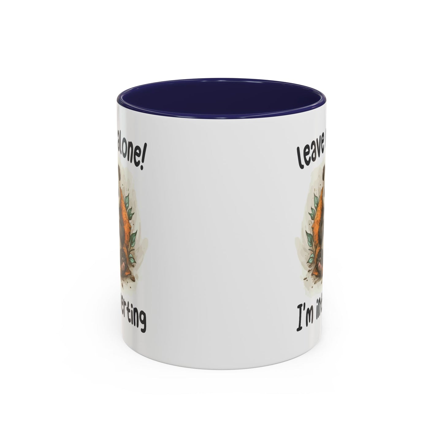 Humor Mug - Leave Me Alone I'm Introverting