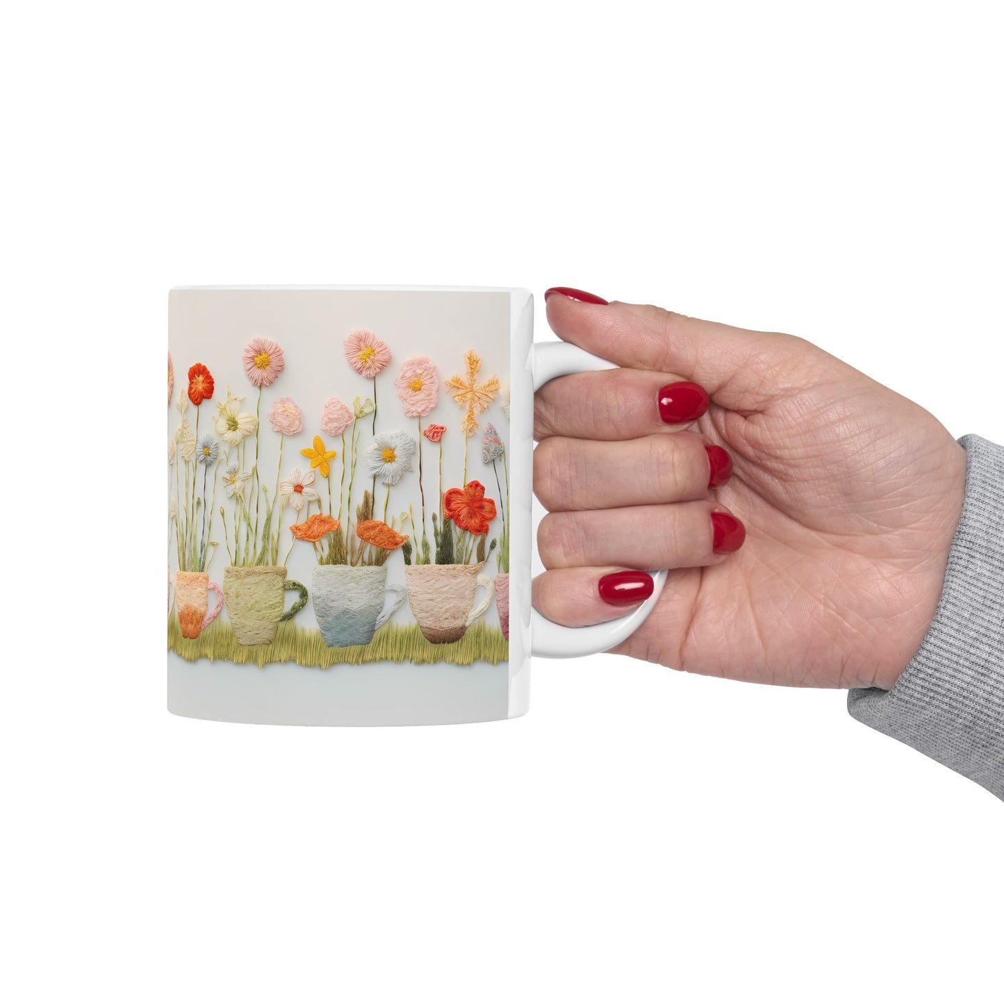 Artistic Mug - Felted Tea Cups 2