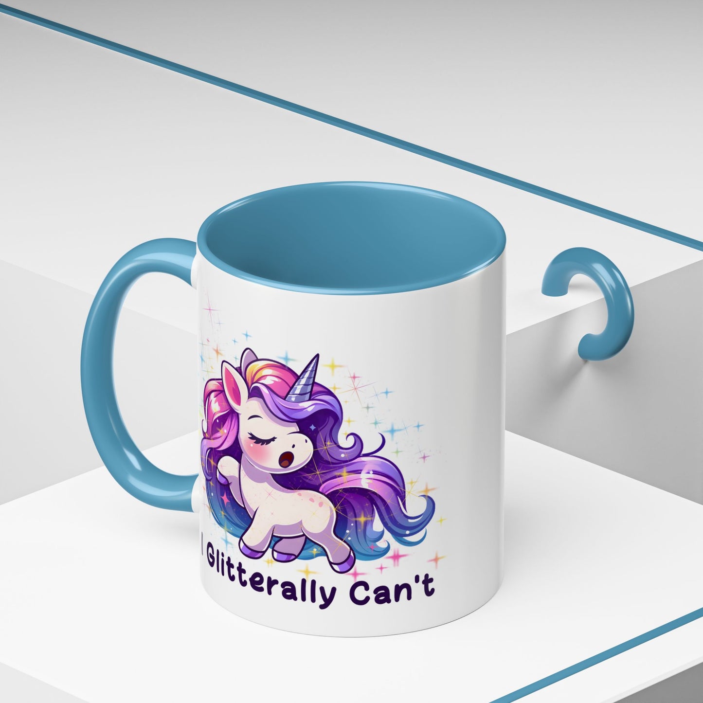 Humor Mug - I Glitterally Can't