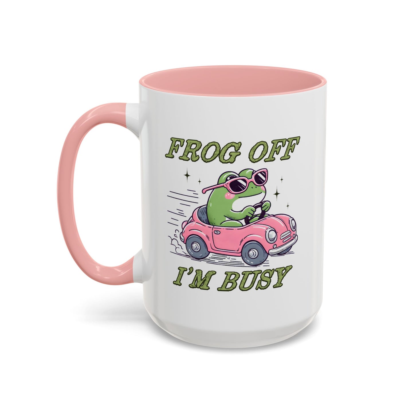 Humor Mug - Frog Off I'm Busy