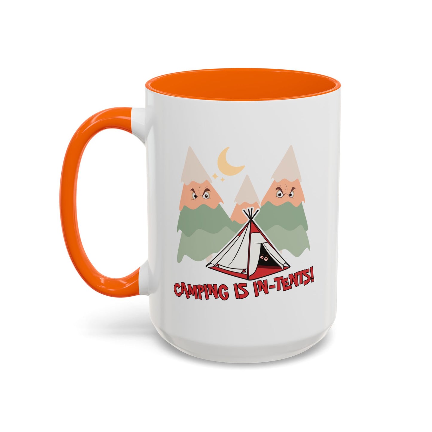 Humor Mug - Camping Is In Tents