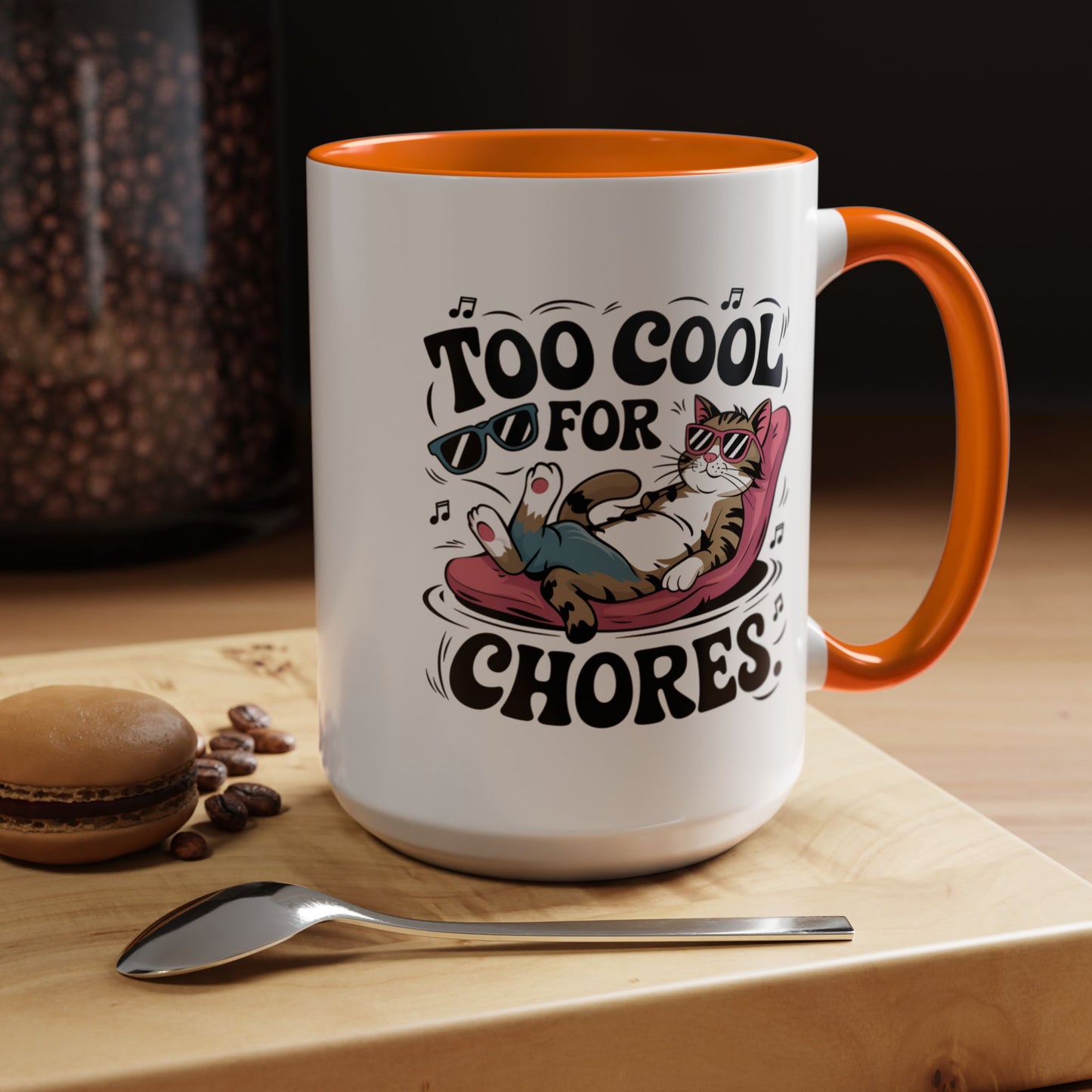 Animal Mug - Too Cool For Chores