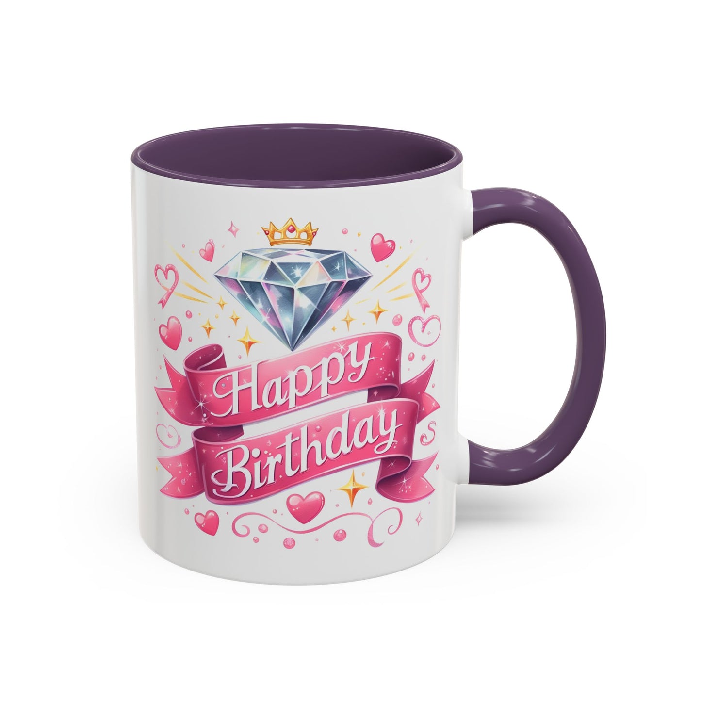 Birthday Mug - Diamond Crown