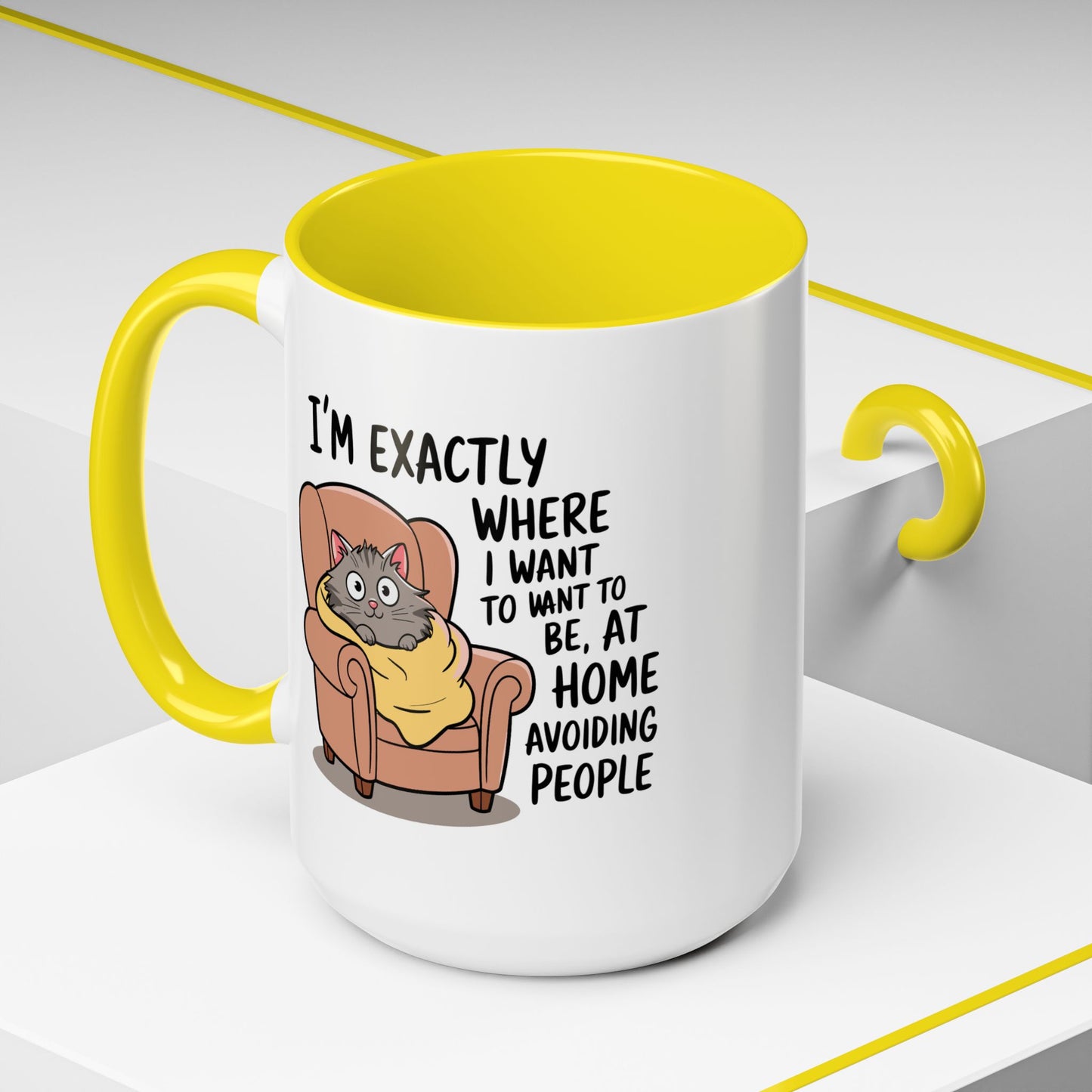 Animal Mug - I'm Exactly Where I Want To Be