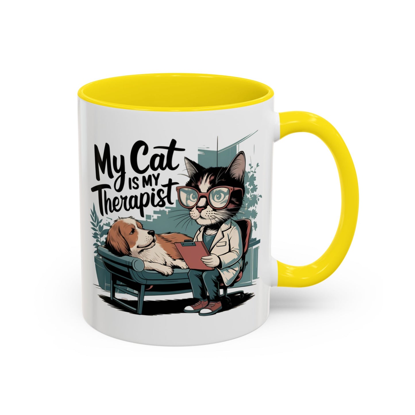 Animal Mug - My Cat Is My Therapist