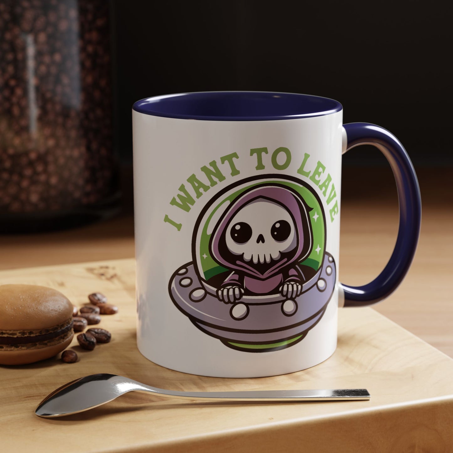 Alien Mug - I Want To Leave