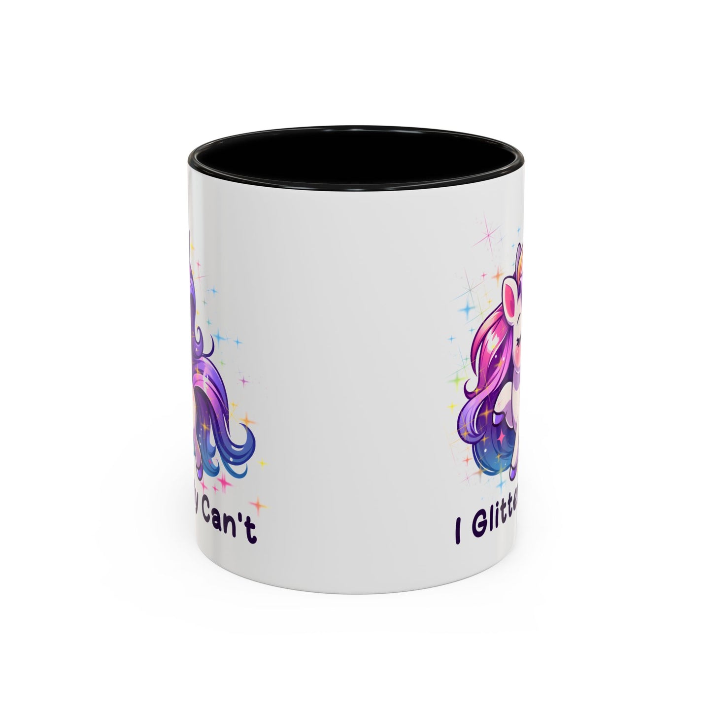 Humor Mug - I Glitterally Can't