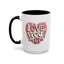 Mother's Day Mug - Love You Mom Retro Heart