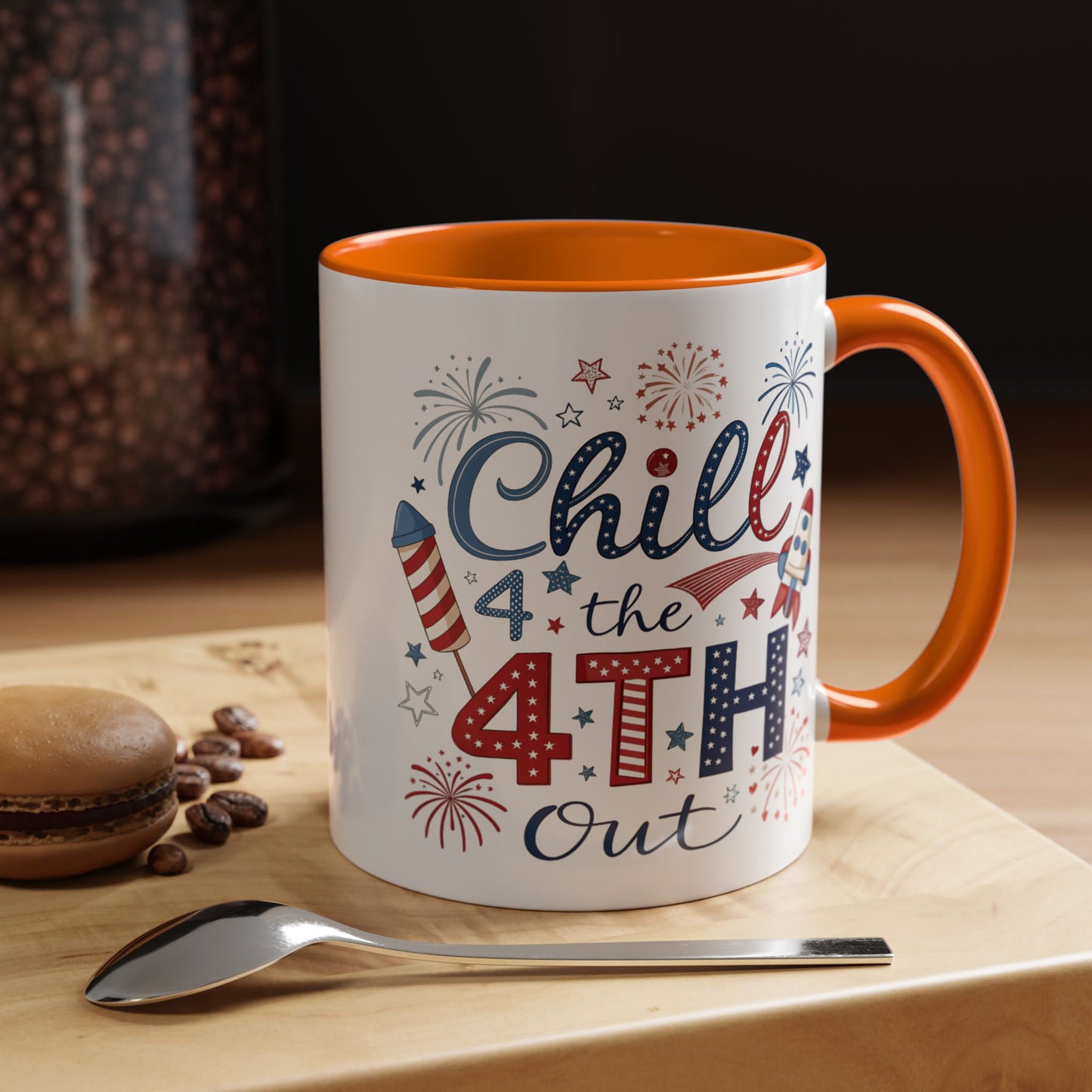 4th of July Mug - Chill the 4th Out Celebrations