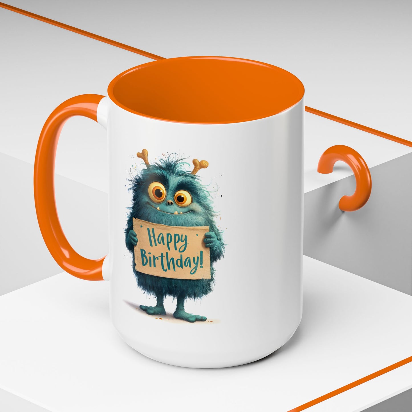 Birthday Mug - Birthday Sign Monster