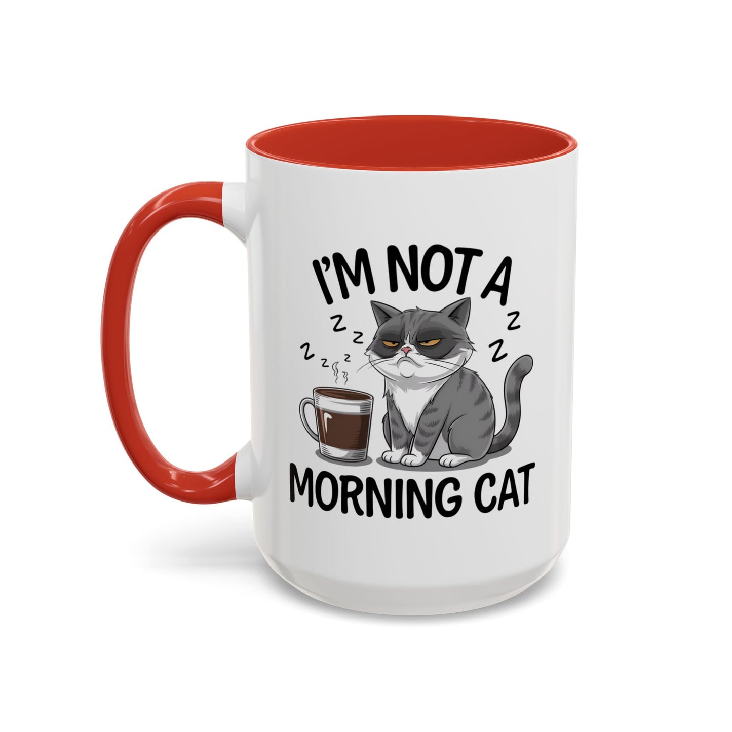Animal Mug - I'm Not a Morning Cat