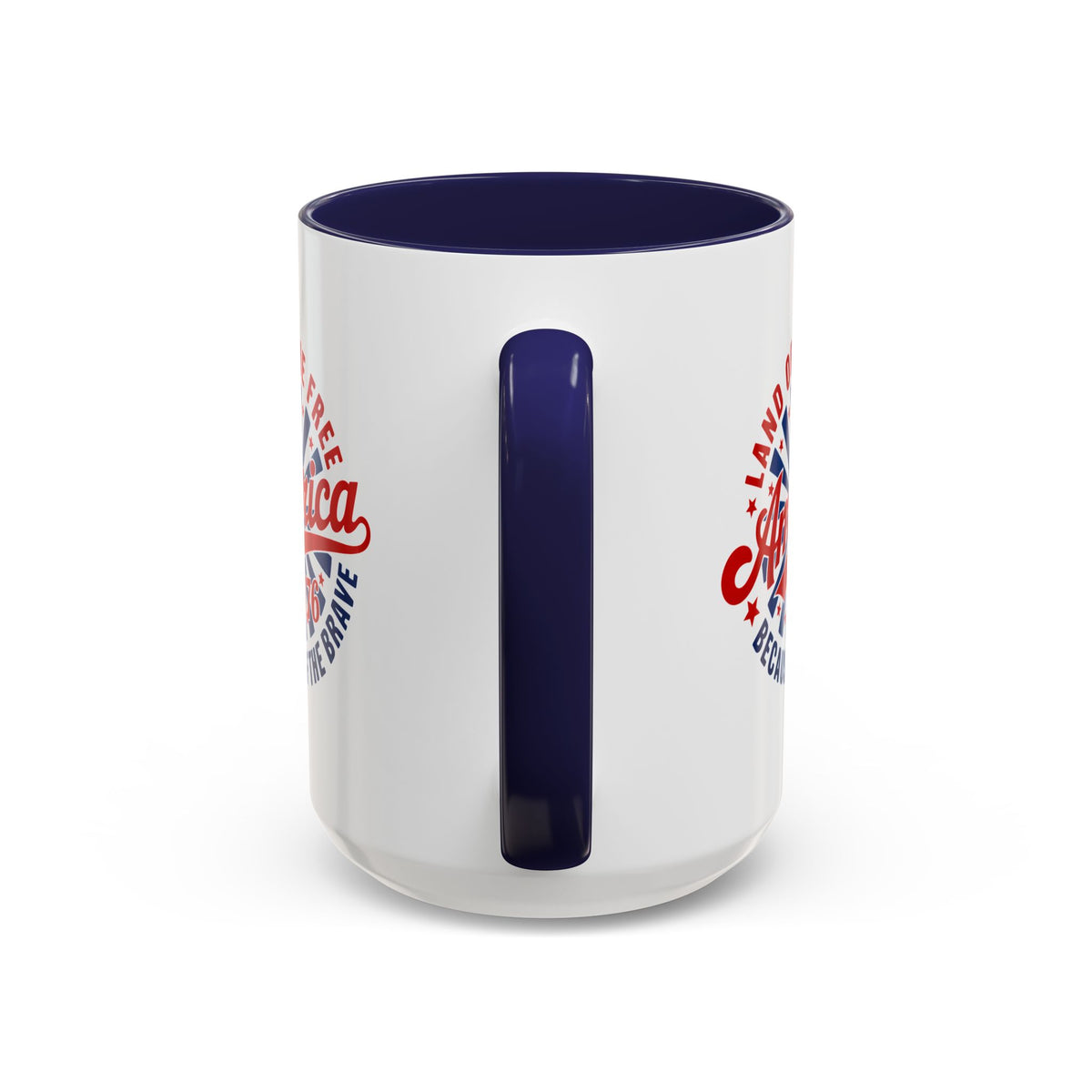 4th of July Mug - America 1776 Land of the Free