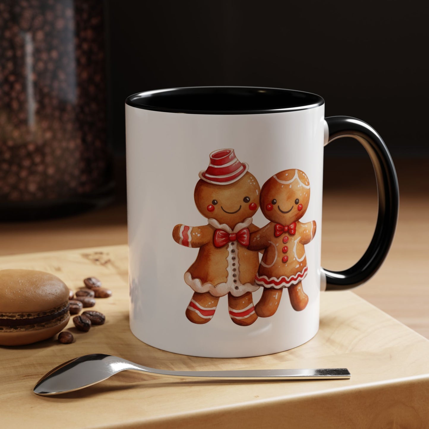 Christmas Mug - Gingerbread Man Boy & Girl