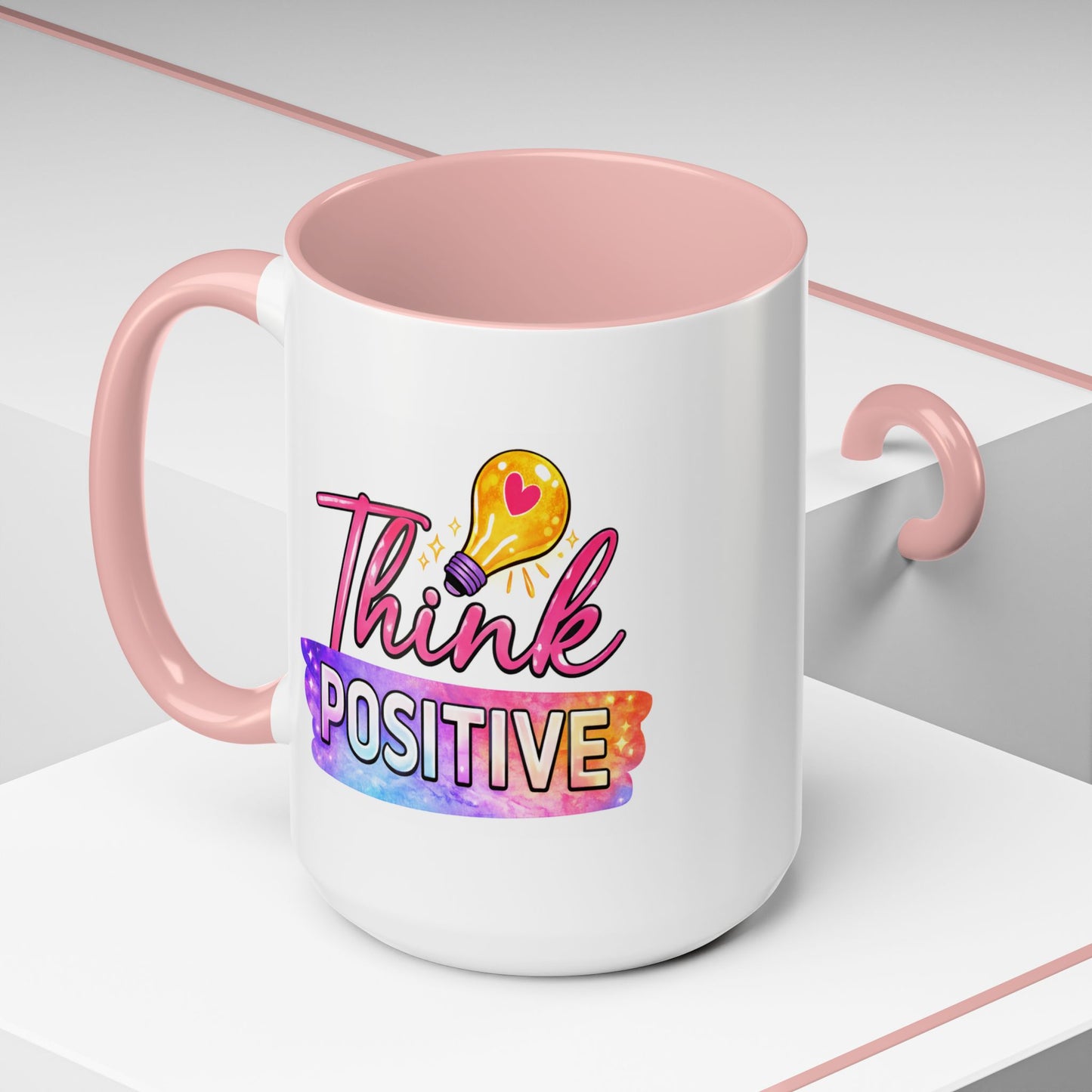 Wellness Mug - Think Positive Lightbulb