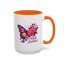 Birthday Mug - Butterfly Flowers