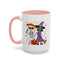 Halloween Mug - Skeleton & Witch
