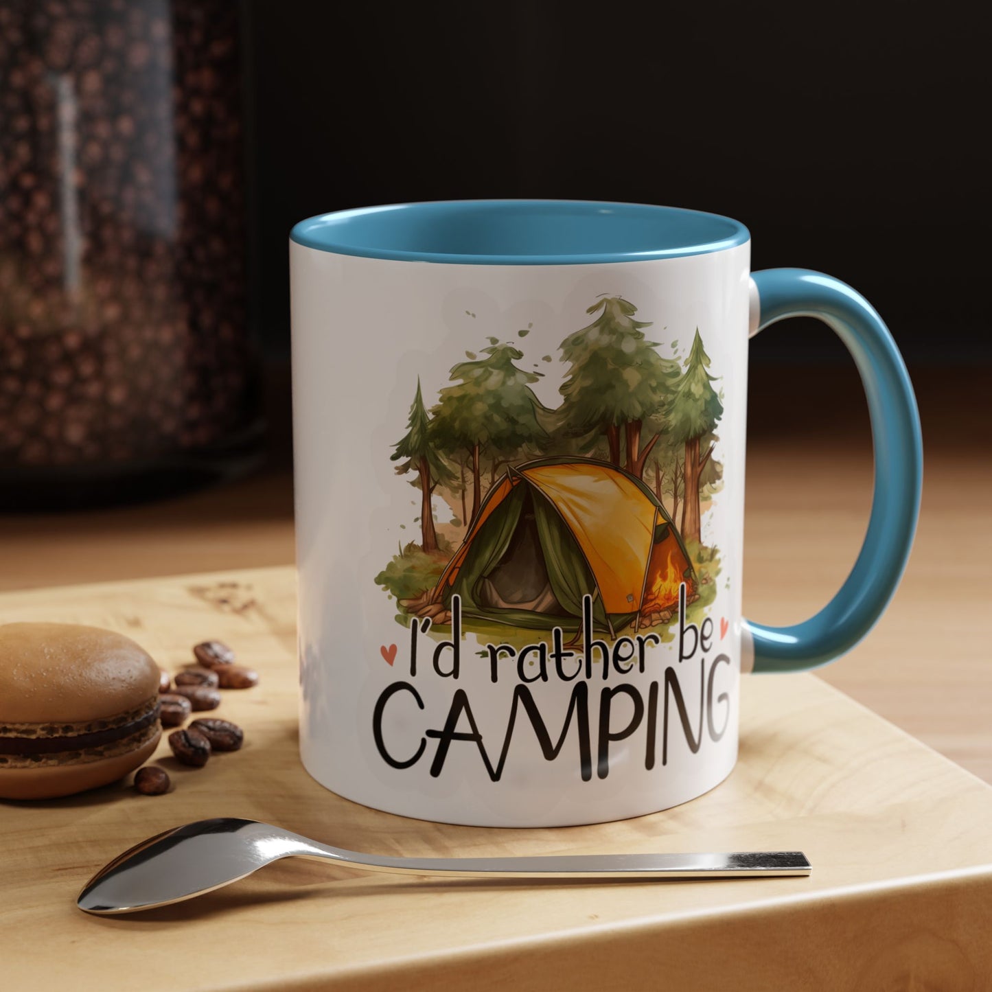 Adventure Mug - I'd Rather Be Camping Tent