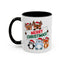 Christmas - Merry Christmas Red & Green Text Reindeer Penguin Bear Fox