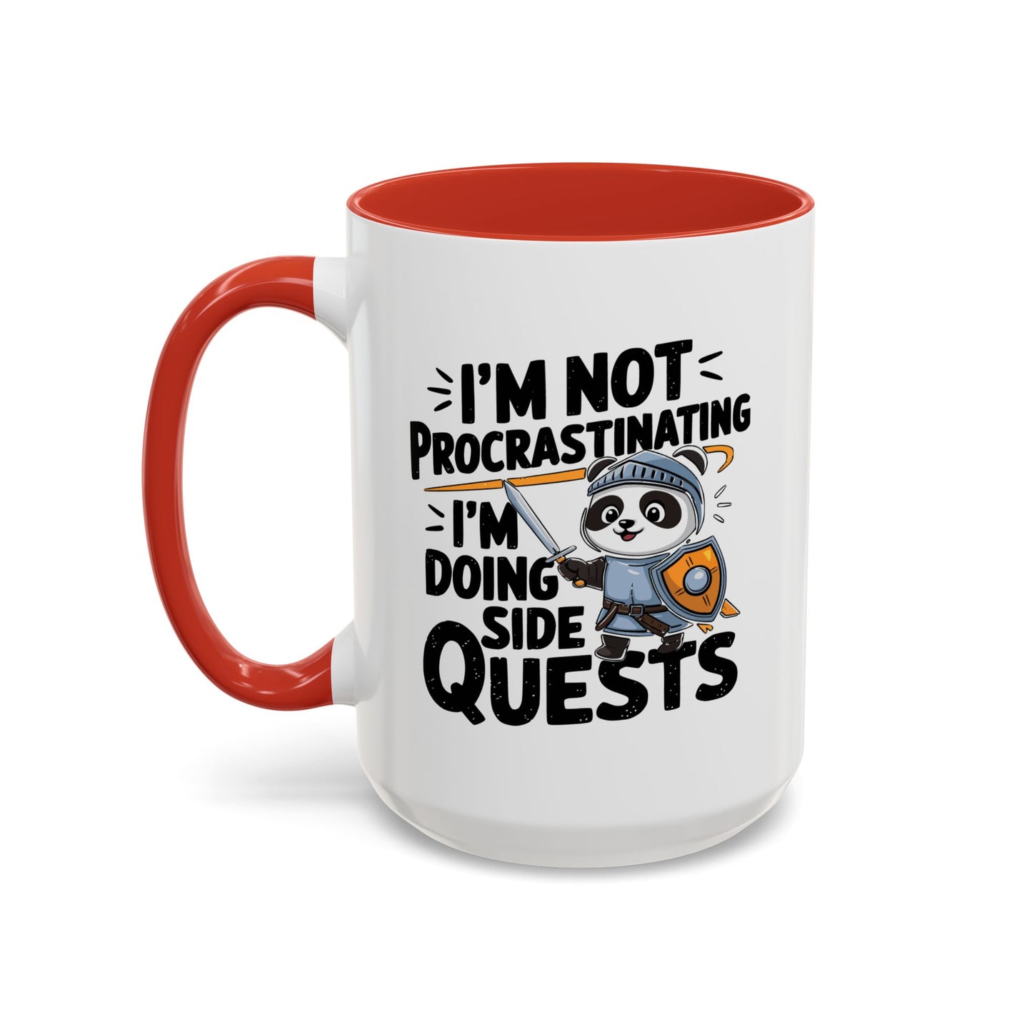 Humor Mug - I'm Not Procrastinating I'm Doing Side Quests