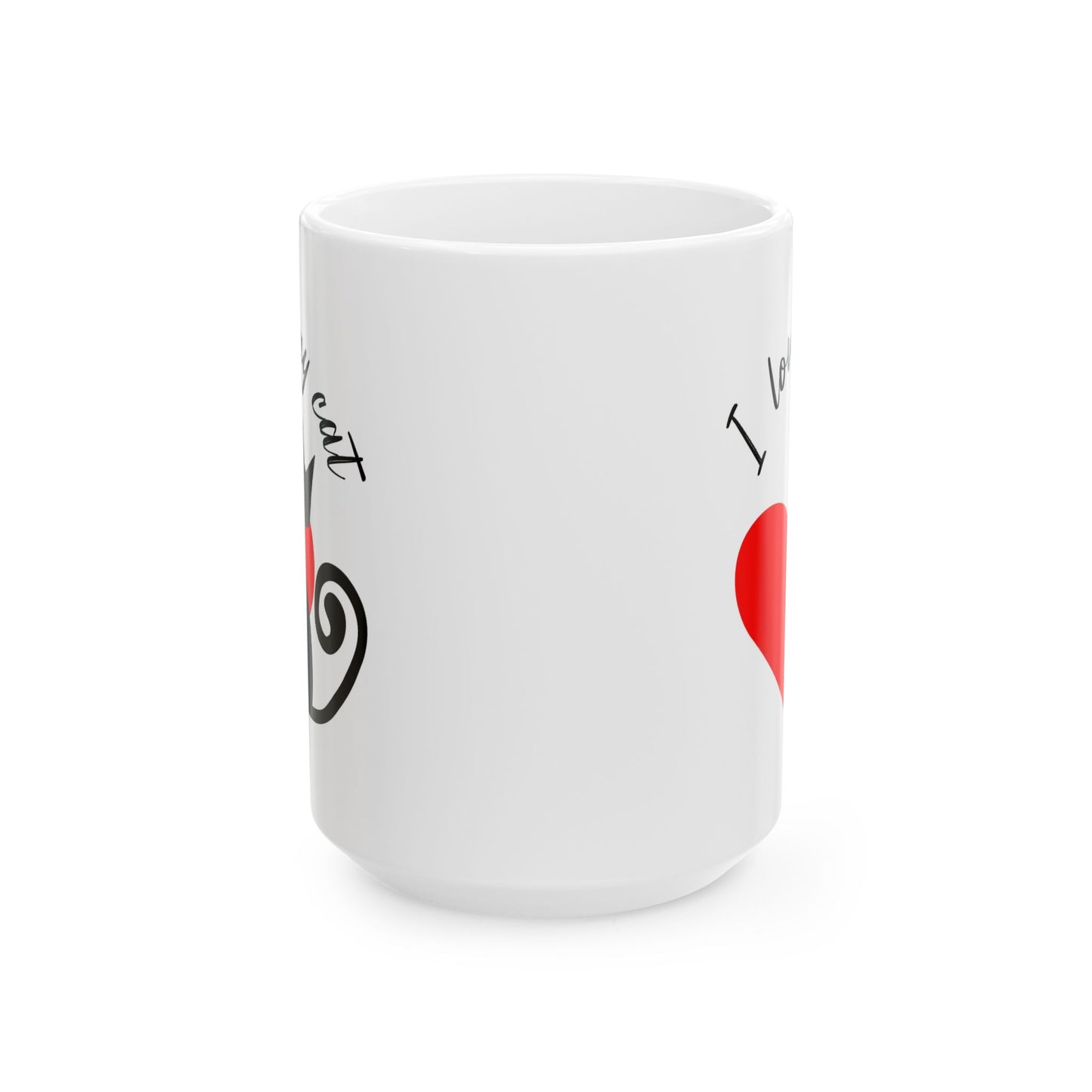 Animal Mug - I Love My Cat