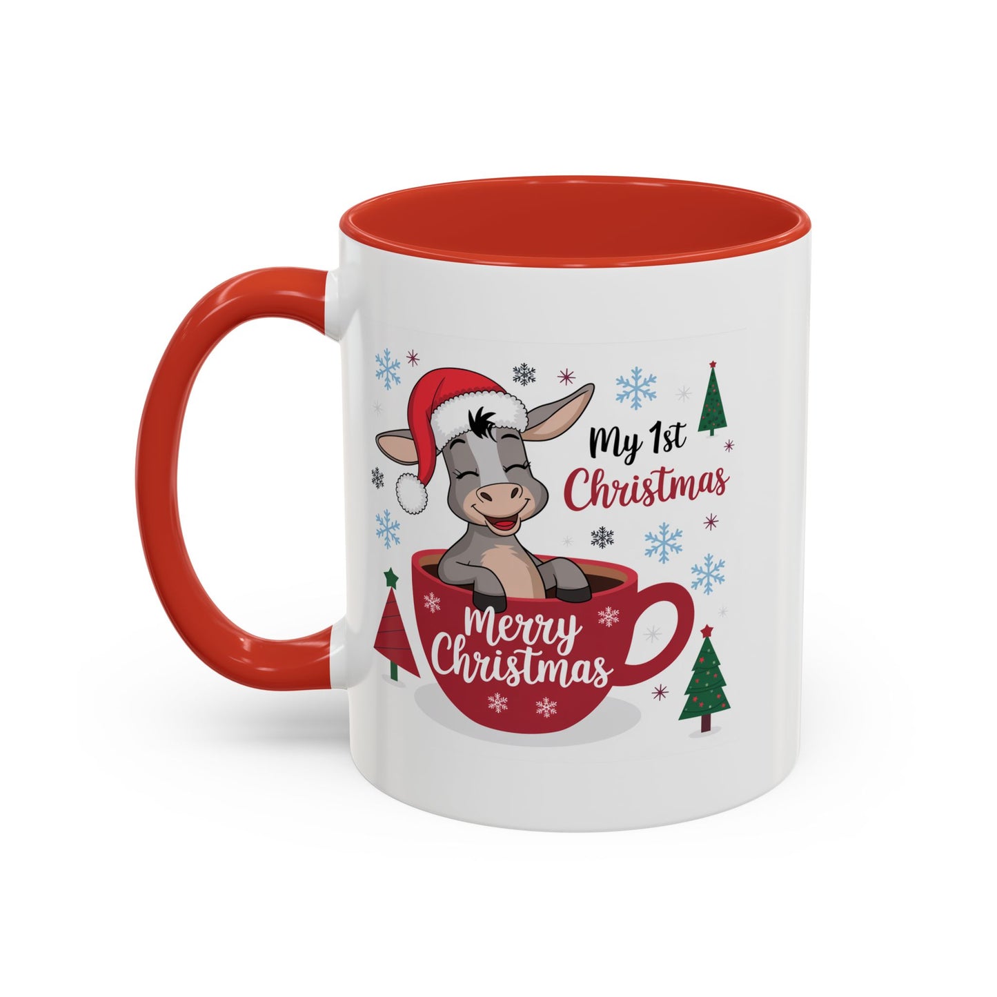 Christmas Mug - My First Christmas Donkey Cup