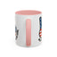 4th of July Mug - All American Girl Peace Sign