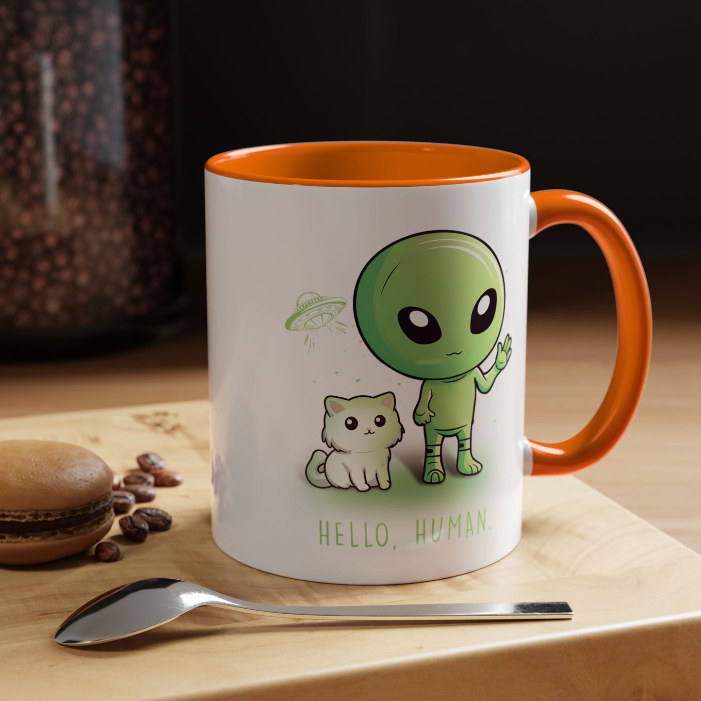 Alien Mug - Hello Human