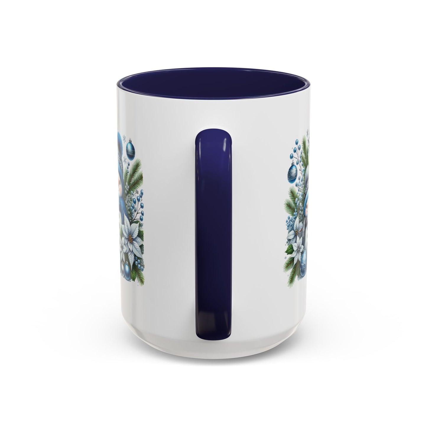 Christmas Mug - Blue Snowman Child